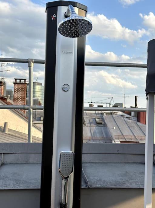 6 Zimmer Maisonette-Penthouse Pool Dachterrasse Luxus 慕尼黑 外观 照片