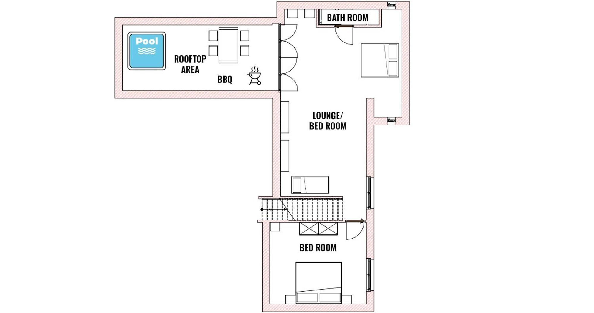 6 Zimmer Maisonette-Penthouse Pool Dachterrasse Luxus 慕尼黑 外观 照片